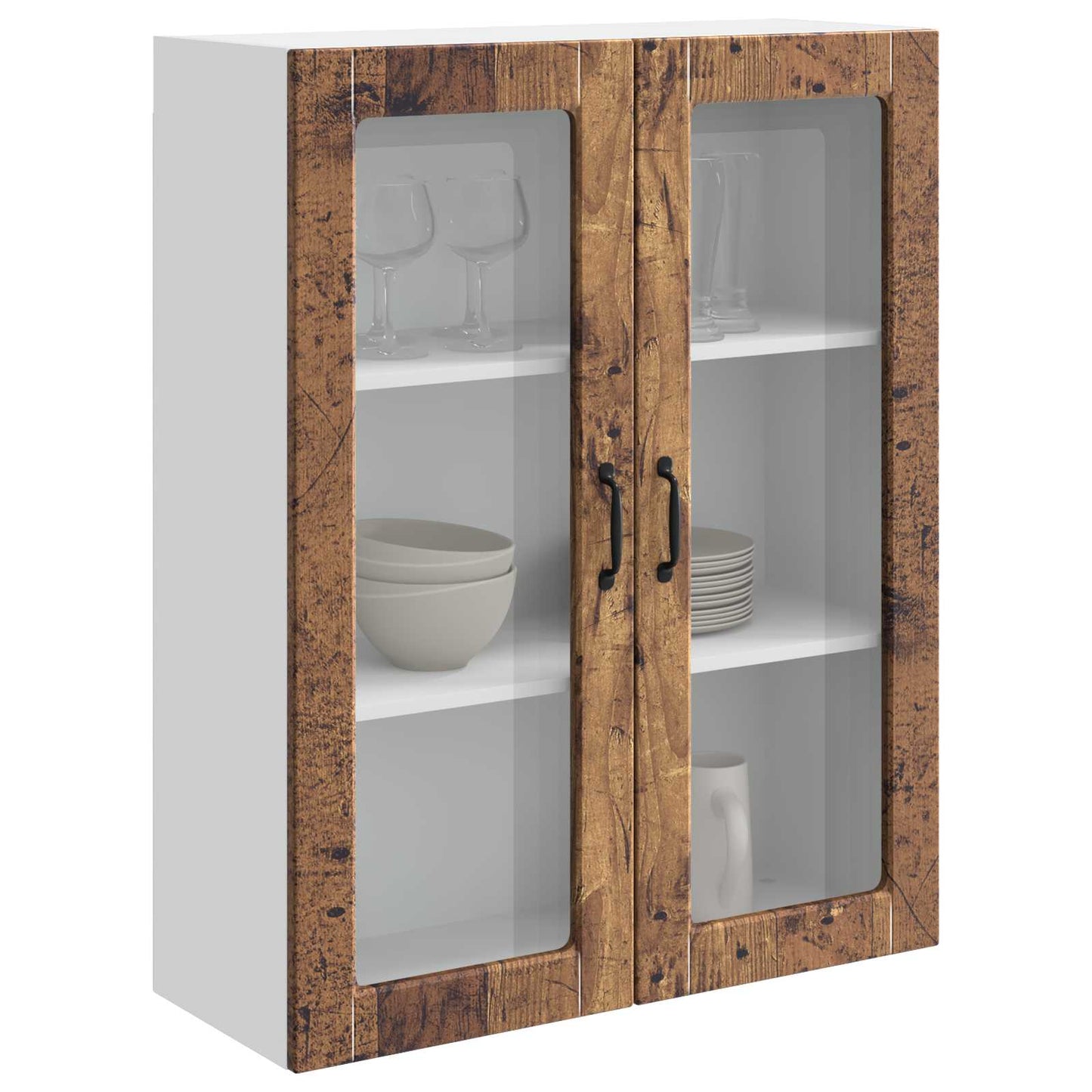 Mosogatógép panel Kalmar Öreg fa 80 x 31 x 100 cm Szerelt Fa