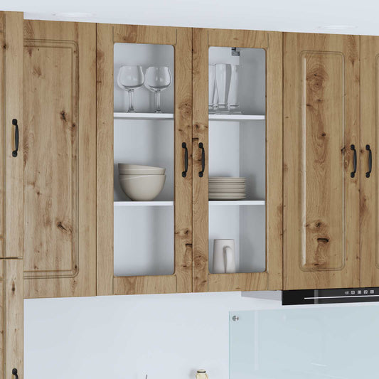 Mosogatógép panel Kalmar Artisan tölgy 80 x 31 x 100 cm Faanyag
