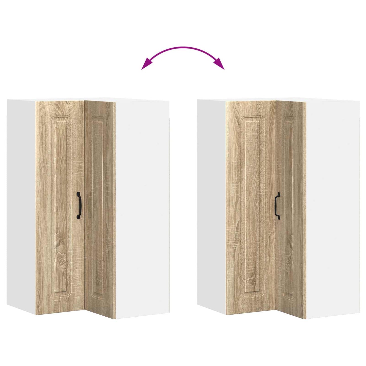 Mosogatógép panel Kalmar Sonoma tölgy 57 x 57 x 100 cm Faanyag
