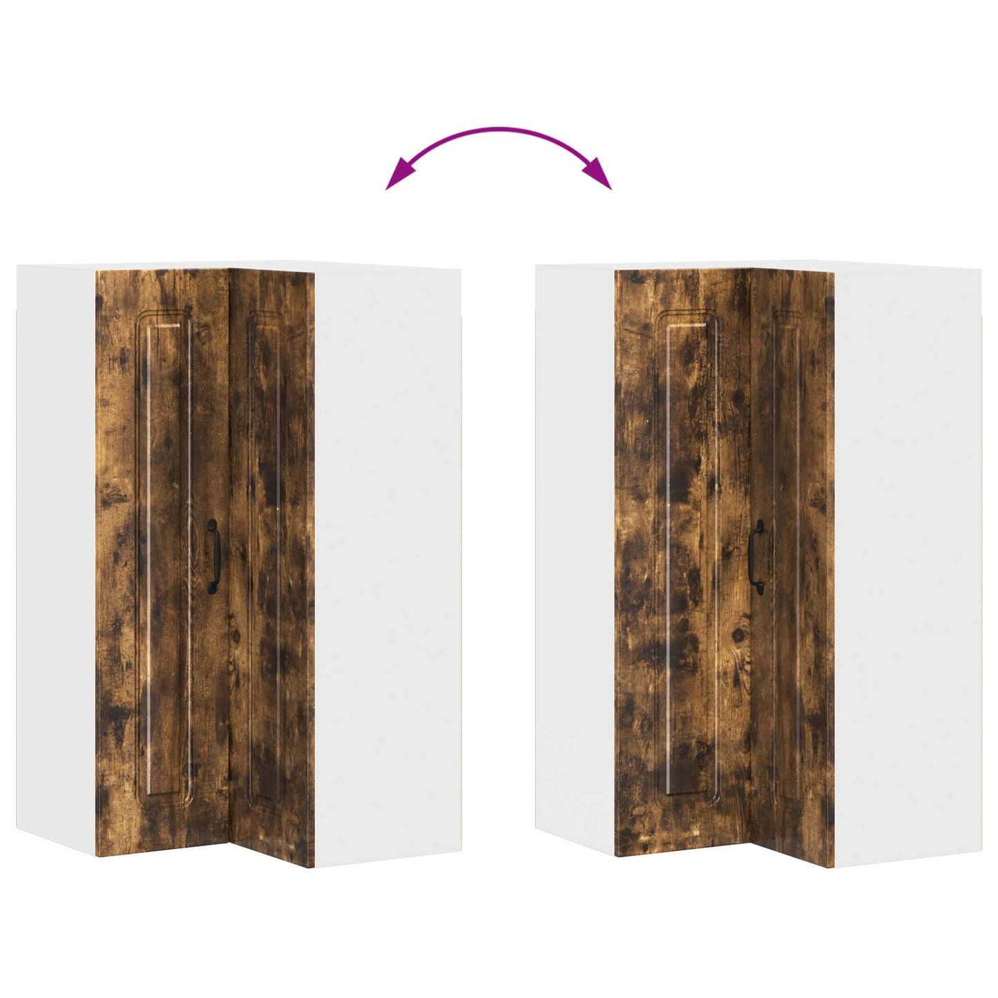 Mosogatógép panel Kalmar Füstölt tölgy 57 x 57 x 100 cm