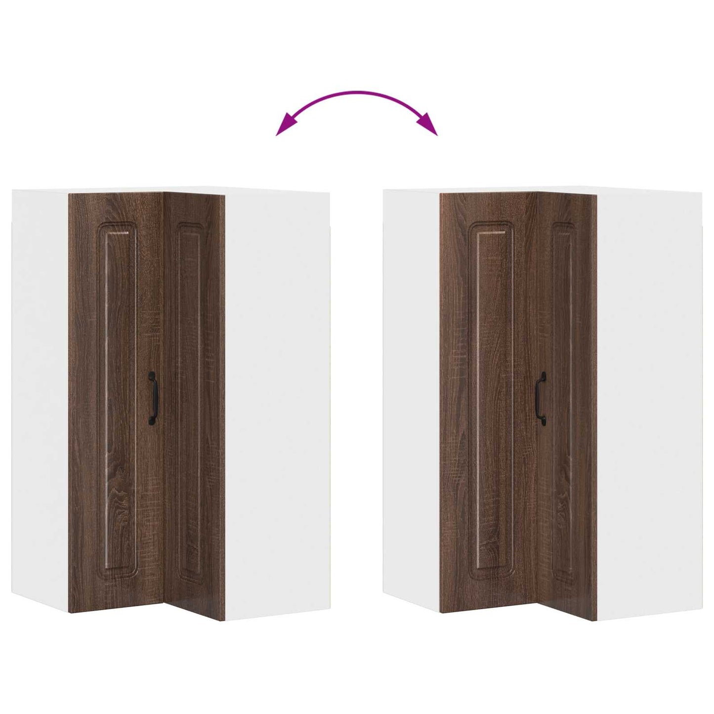 Mosogatógép panel Kalmar Barna Tölgy 57 x 57 x 100 cm