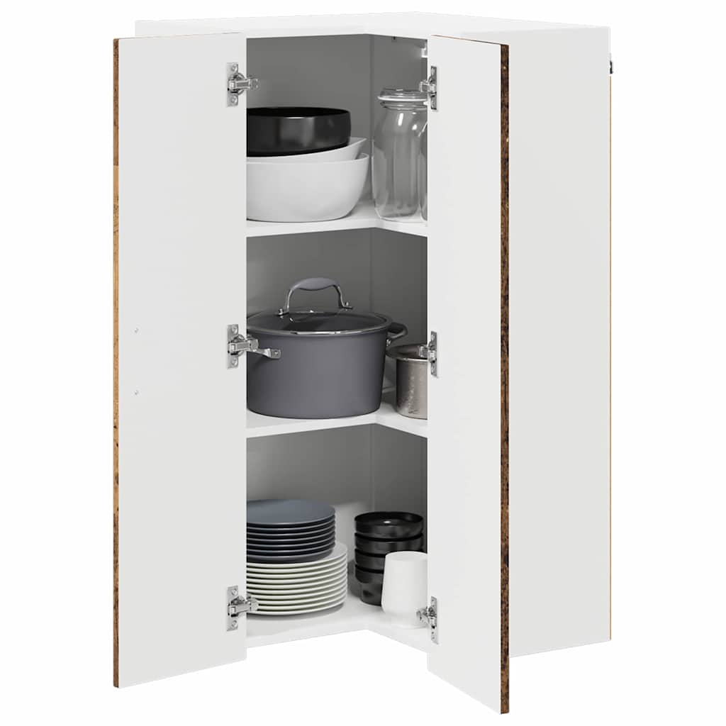 Mosogatógép panel Kalmar Öreg fa 57 x 57 x 100 cm Szerelt Fa