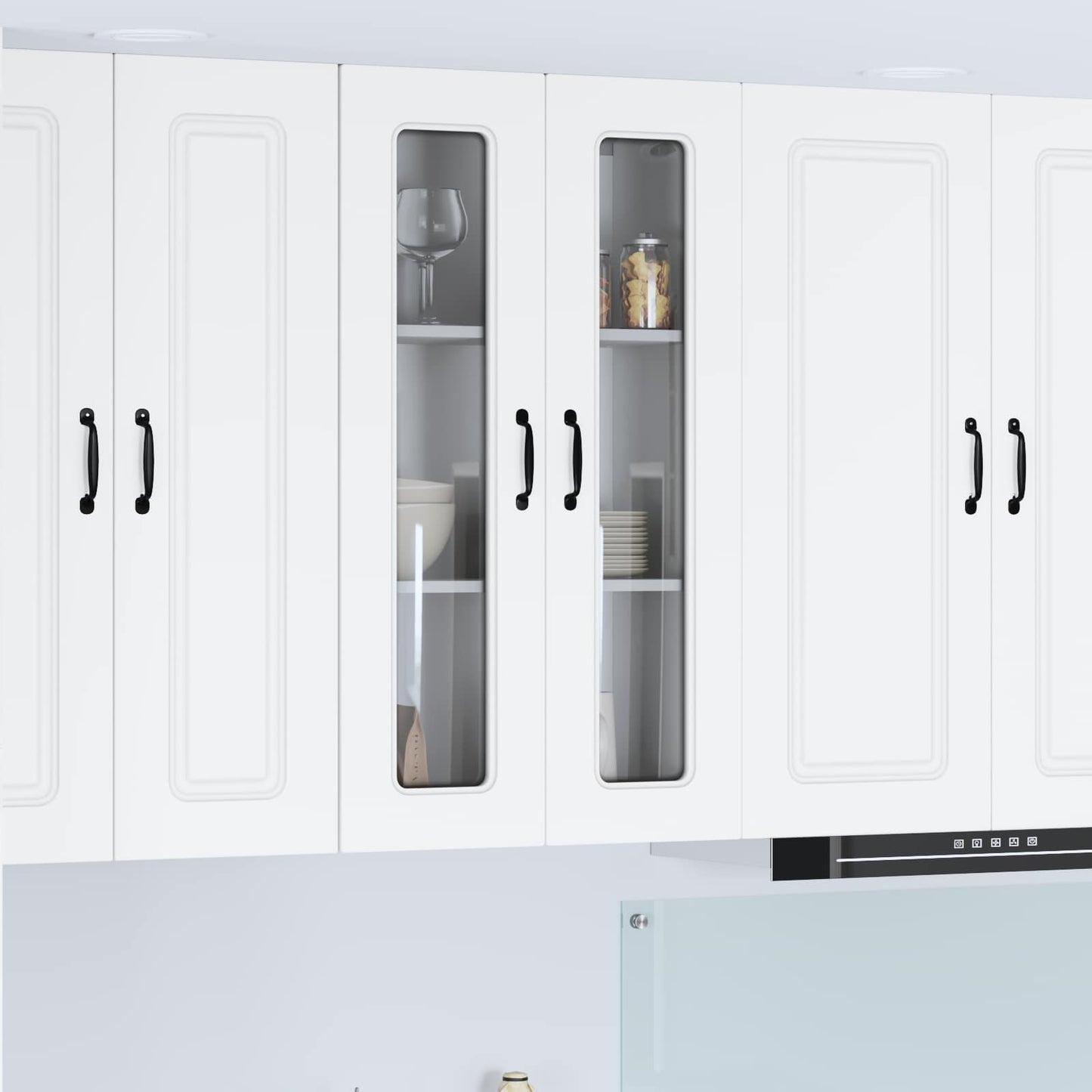 Mosogatógép panel Kalmar Fehér 60 x 31 x 100 cm Szerelt Fa