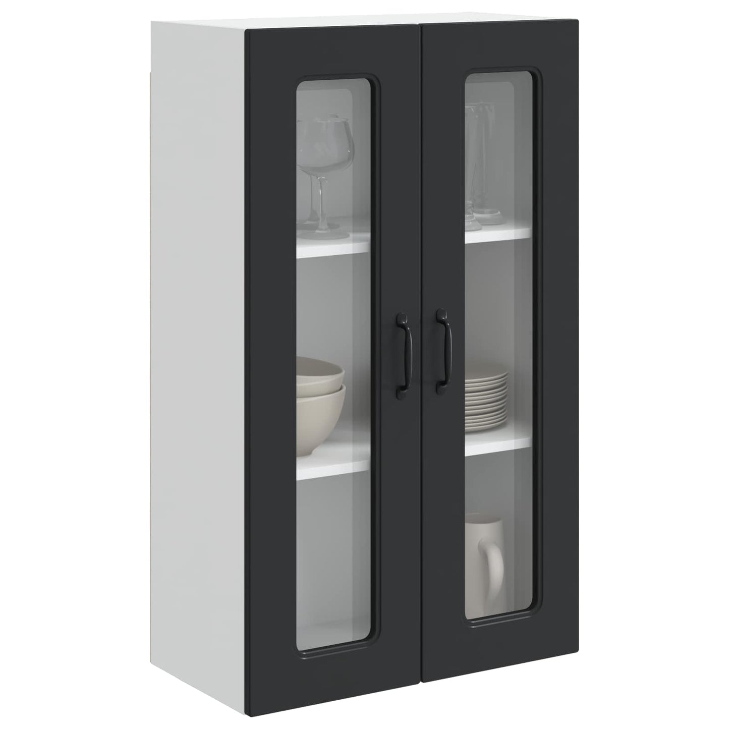 Mosogatógép panel Kalmar Fekete 60 x 31 x 100 cm Szerelt Fa