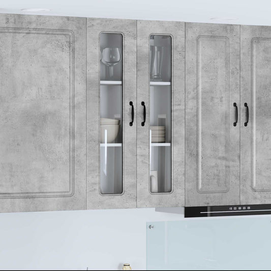 Mosogatógép panel Kalmar Beton Szürke 60 x 31 x 100 cm Faanyag