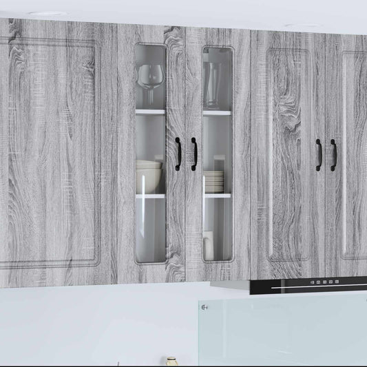 Mosogatógép panel Kalmar Szürke Sonoma 60 x 31 x 100 cm Faanyag