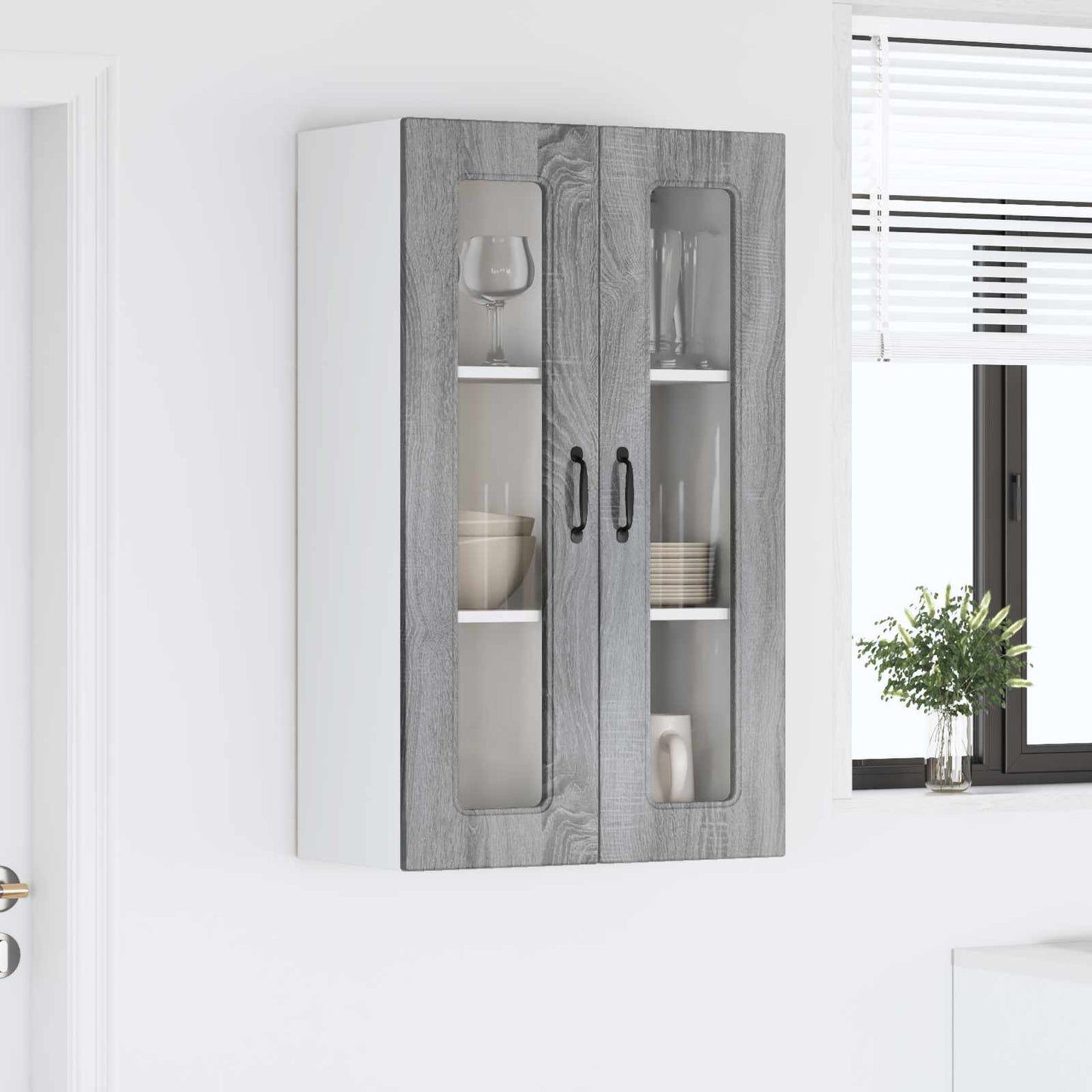 Mosogatógép panel Kalmar Szürke Sonoma 60 x 31 x 100 cm