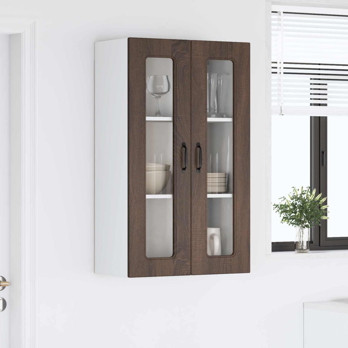 Mosogatógép panel Kalmar Barna Tölgy 60 x 31 x 100 cm Faanyag