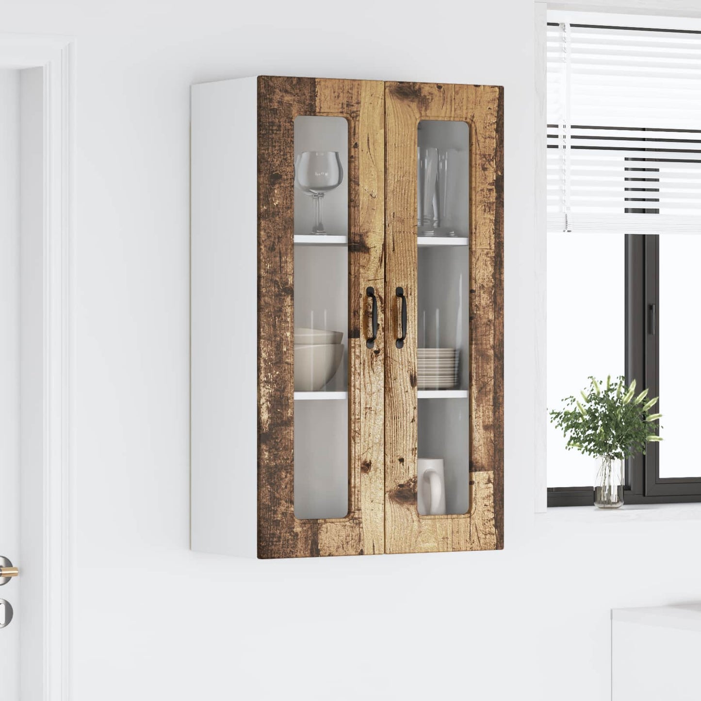 Mosogatógép panel Kalmar Öreg fa 60 x 31 x 100 cm Faanyag