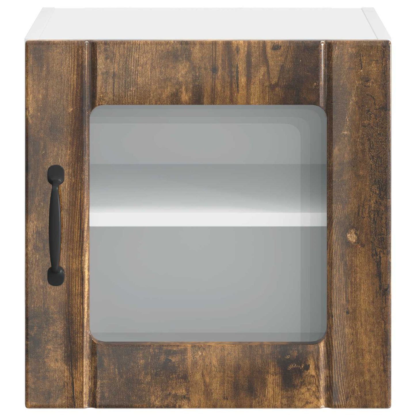 Fali üveges szekrény LUCCA 2 pcs Füstös Tölgy 40 x 31 x 40 cm