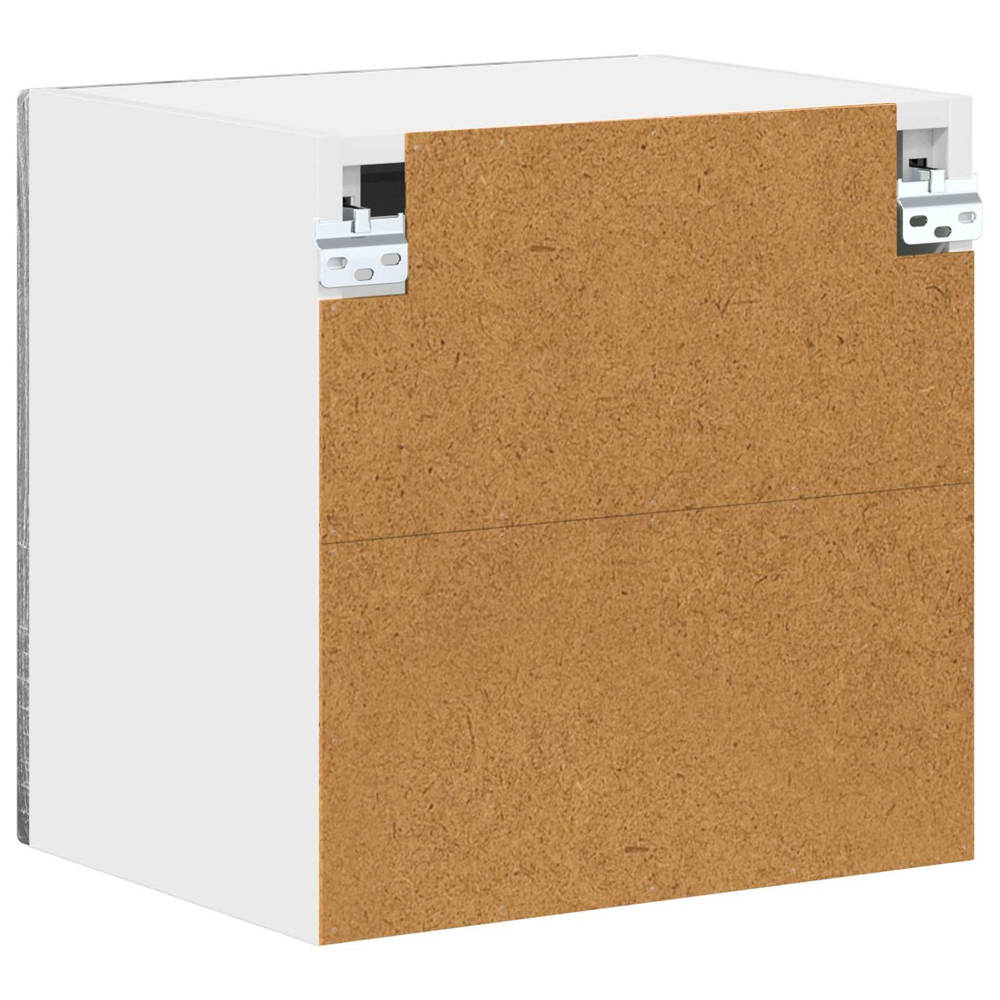 Fali üveges szekrény LUCCA 2 pcs Szürke Sonoma 40 x 31 x 40 cm
