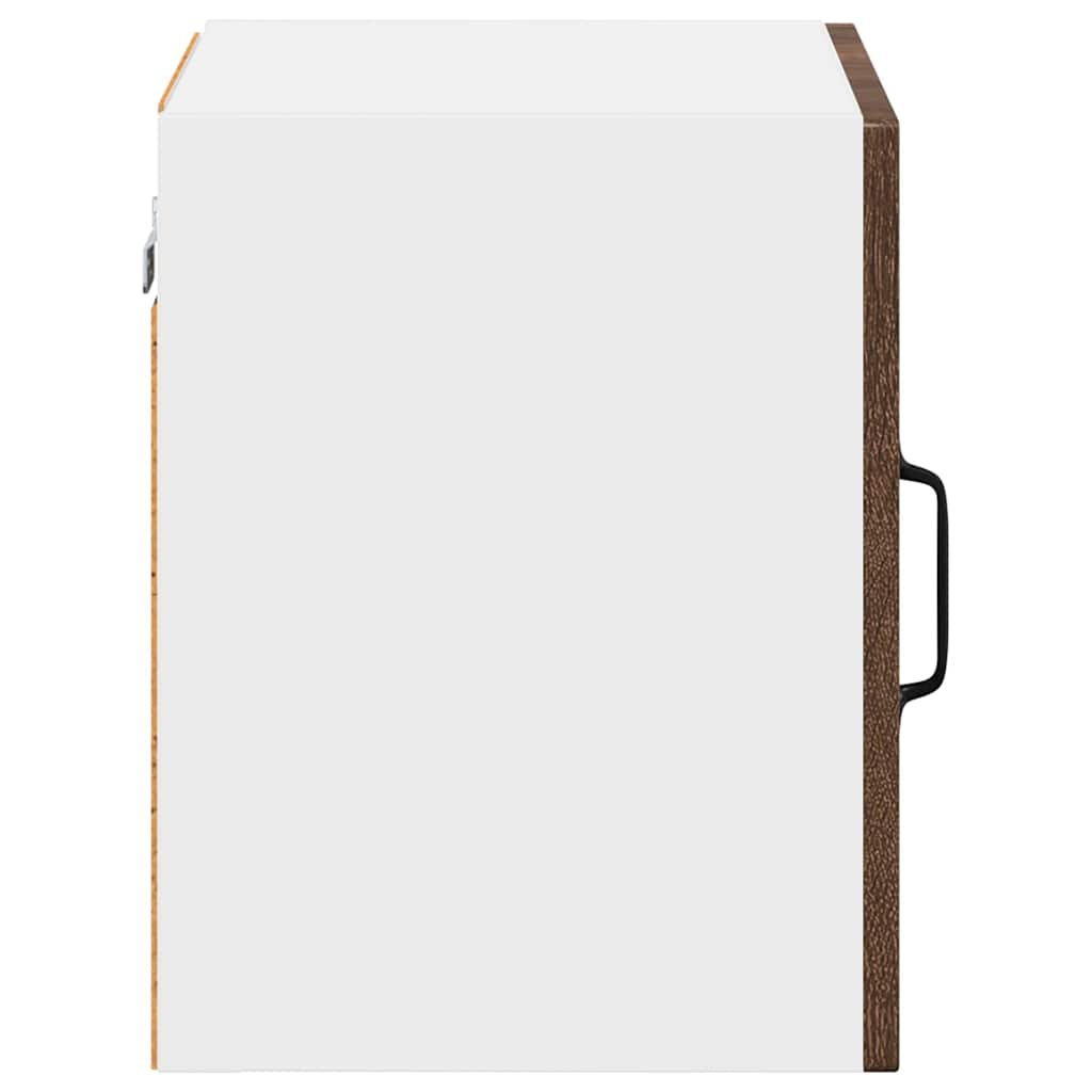 Fali üveges szekrény LUCCA 2 pcs Barna Tölgy 40 x 31 x 40 cm