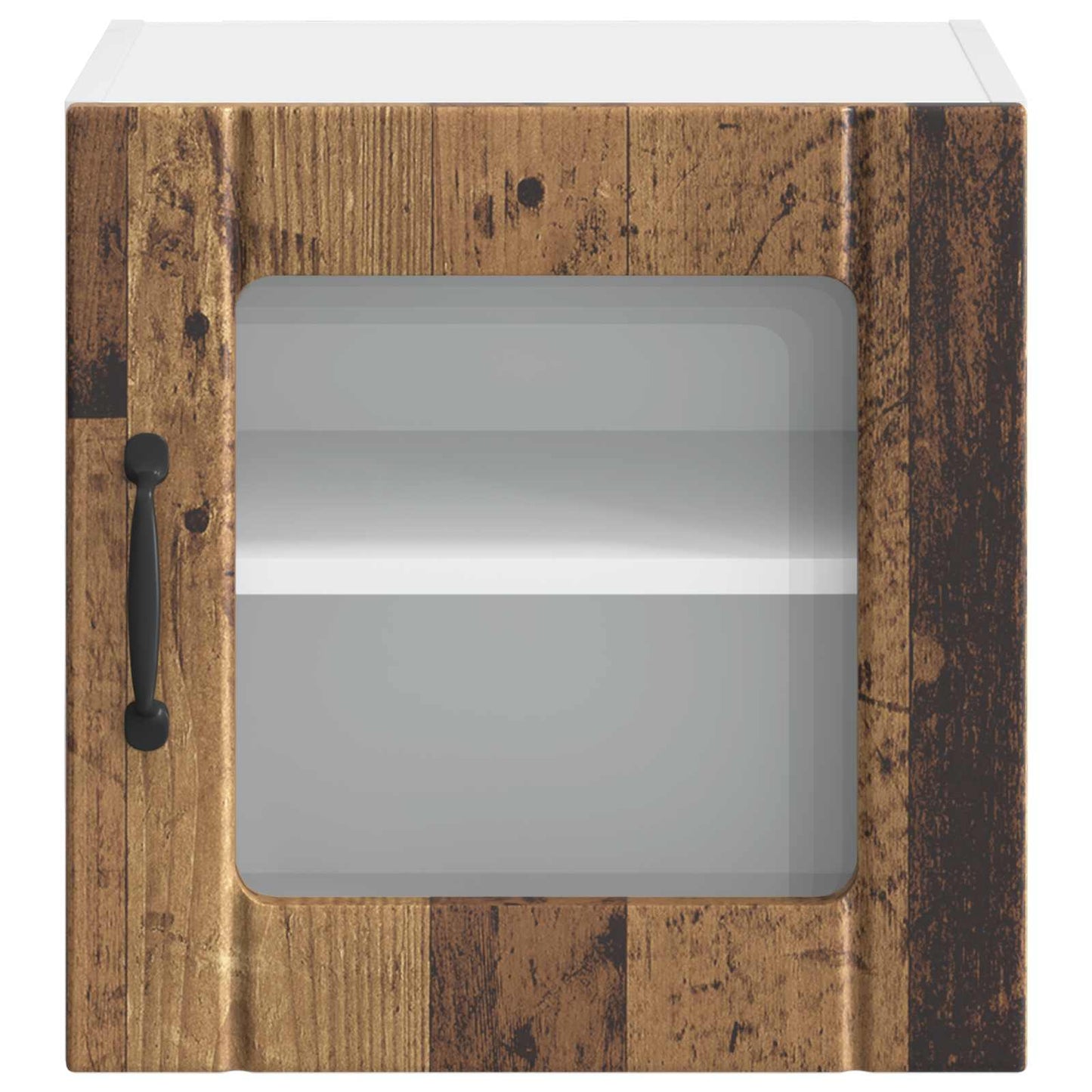 Fali üveges szekrény LUCCA 2 pcs Antik Fa 40 x 31 x 40 cm