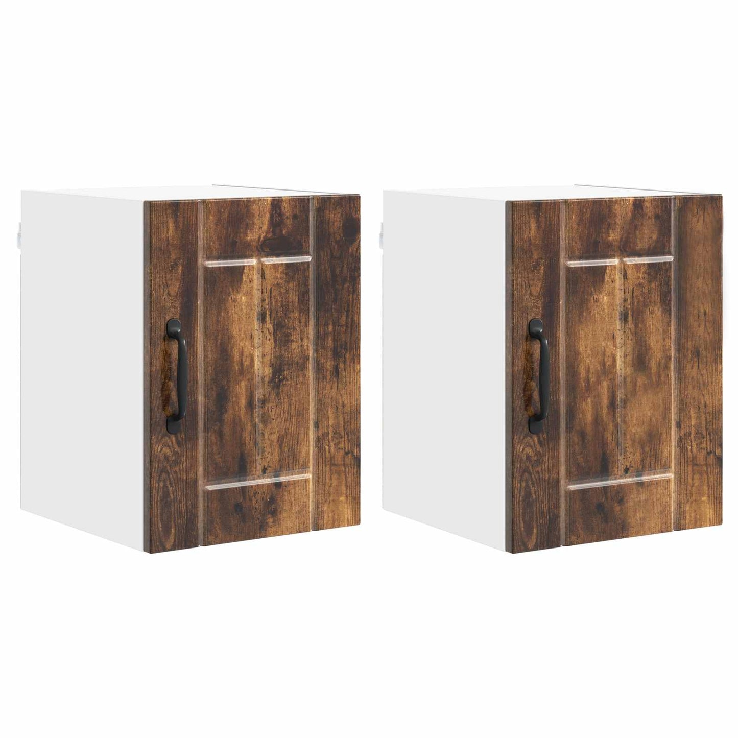 Fali Szekrény LUCCA 2 pcs Füstös Tölgy 30 x 31 x 40 cm