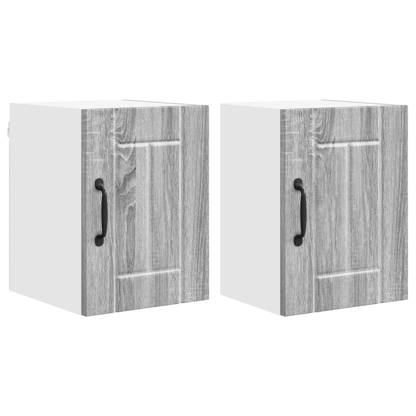 Fali Szekrény LUCCA 2 pcs Szürke Sonoma 30 x 31 x 40 cm
