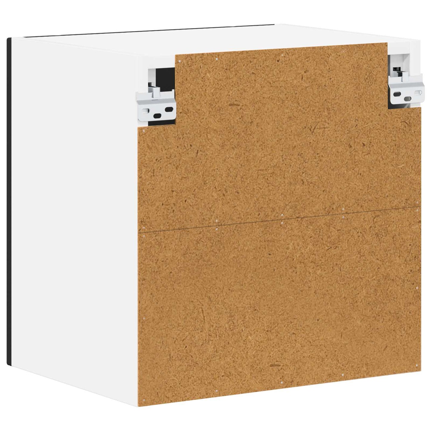 Fali Szekrény LUCCA 2 pcs Fekete 40 x 31 x 40 cm Szerelt Fa