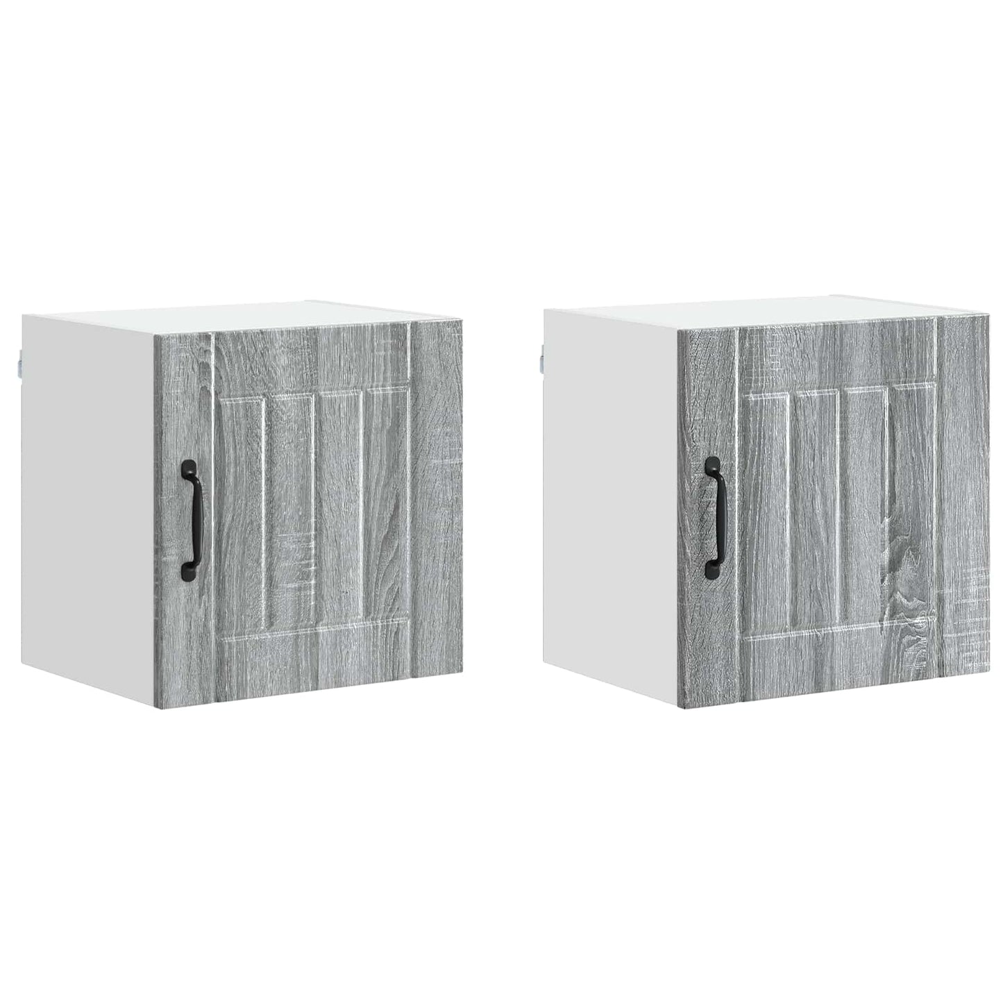 Fali Szekrény LUCCA 2 pcs Szürke Sonoma 40 x 31 x 40 cm