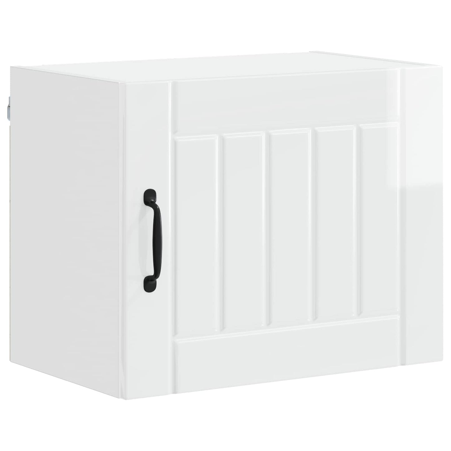 Fali Szekrény LUCCA 2 pcs Magasfényű Fehér 50 x 31 x 40 cm