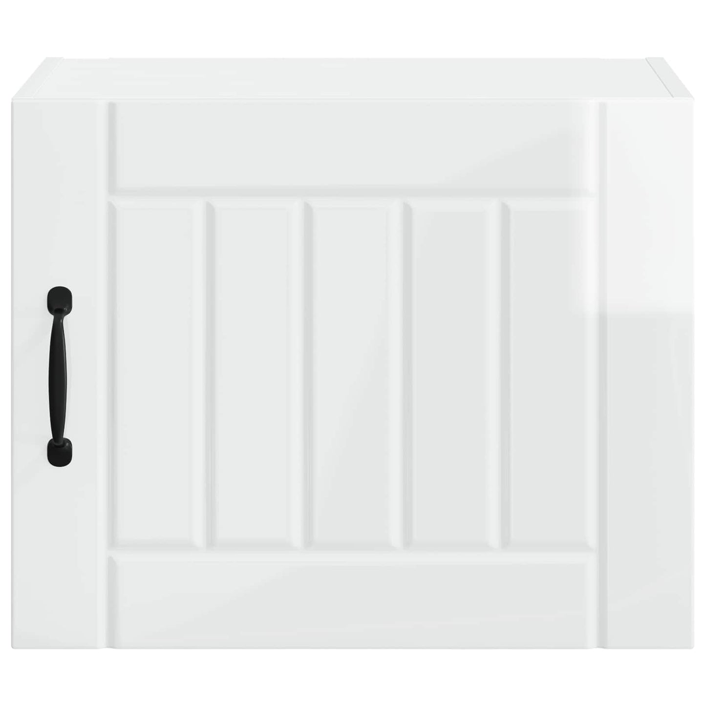 Fali Szekrény LUCCA 2 pcs Magasfényű Fehér 50 x 31 x 40 cm