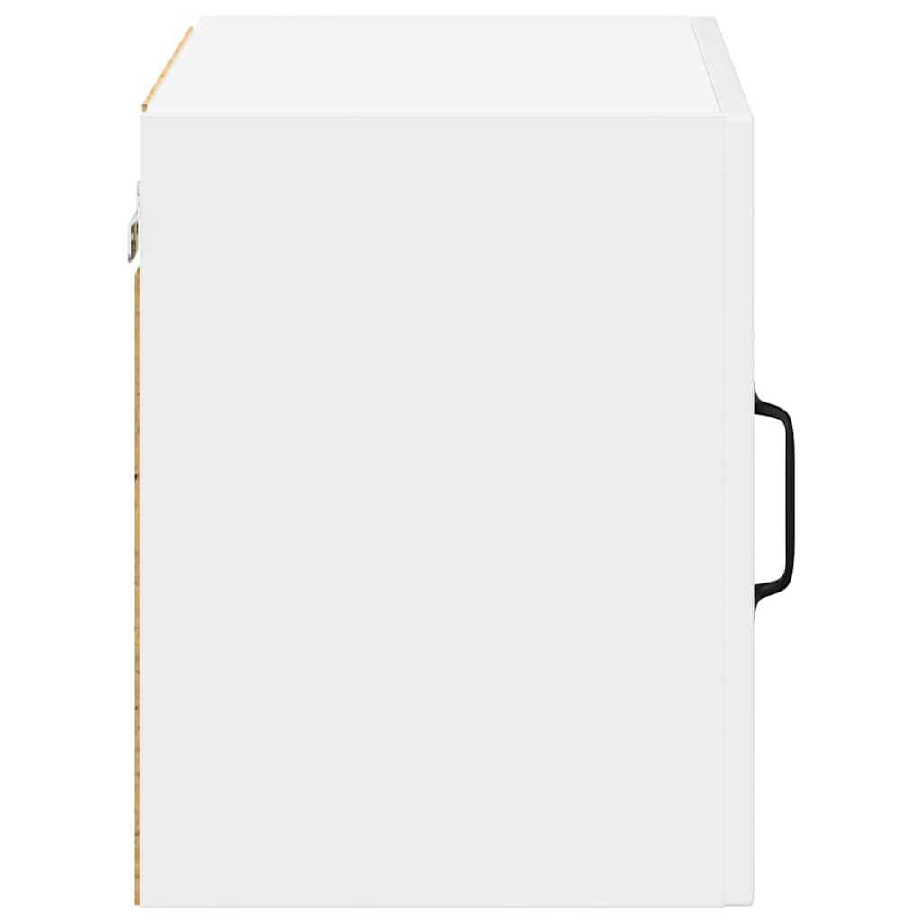 Fali Szekrény LUCCA 2 pcs Magasfényű Fehér 50 x 31 x 40 cm
