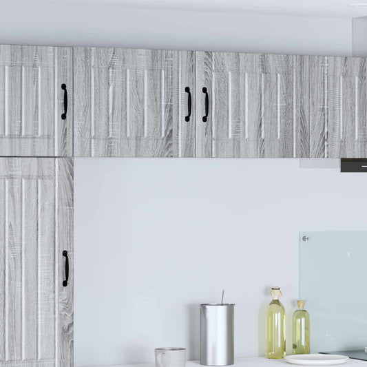 Fali Szekrény LUCCA 2 pcs Szürke Sonoma 50 x 31 x 40 cm