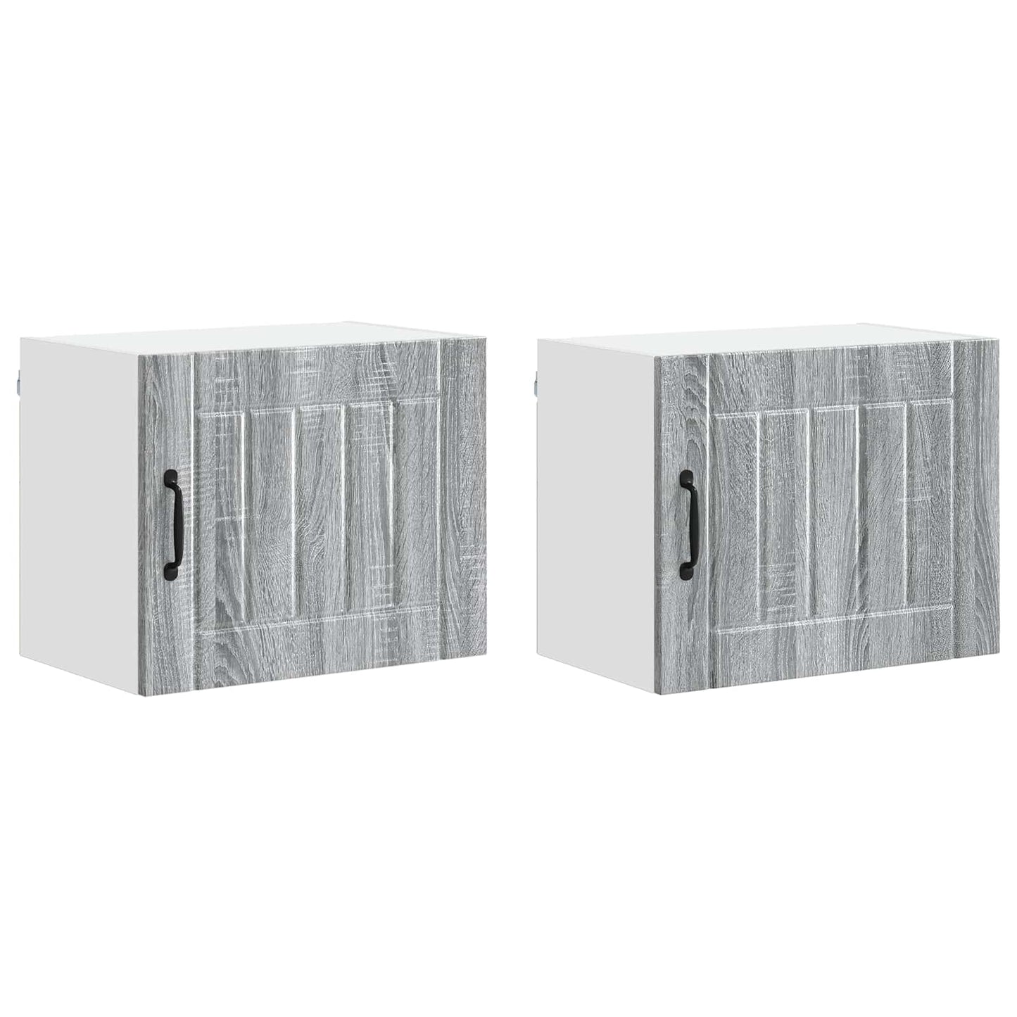 Fali Szekrény LUCCA 2 pcs Szürke Sonoma 50 x 31 x 40 cm