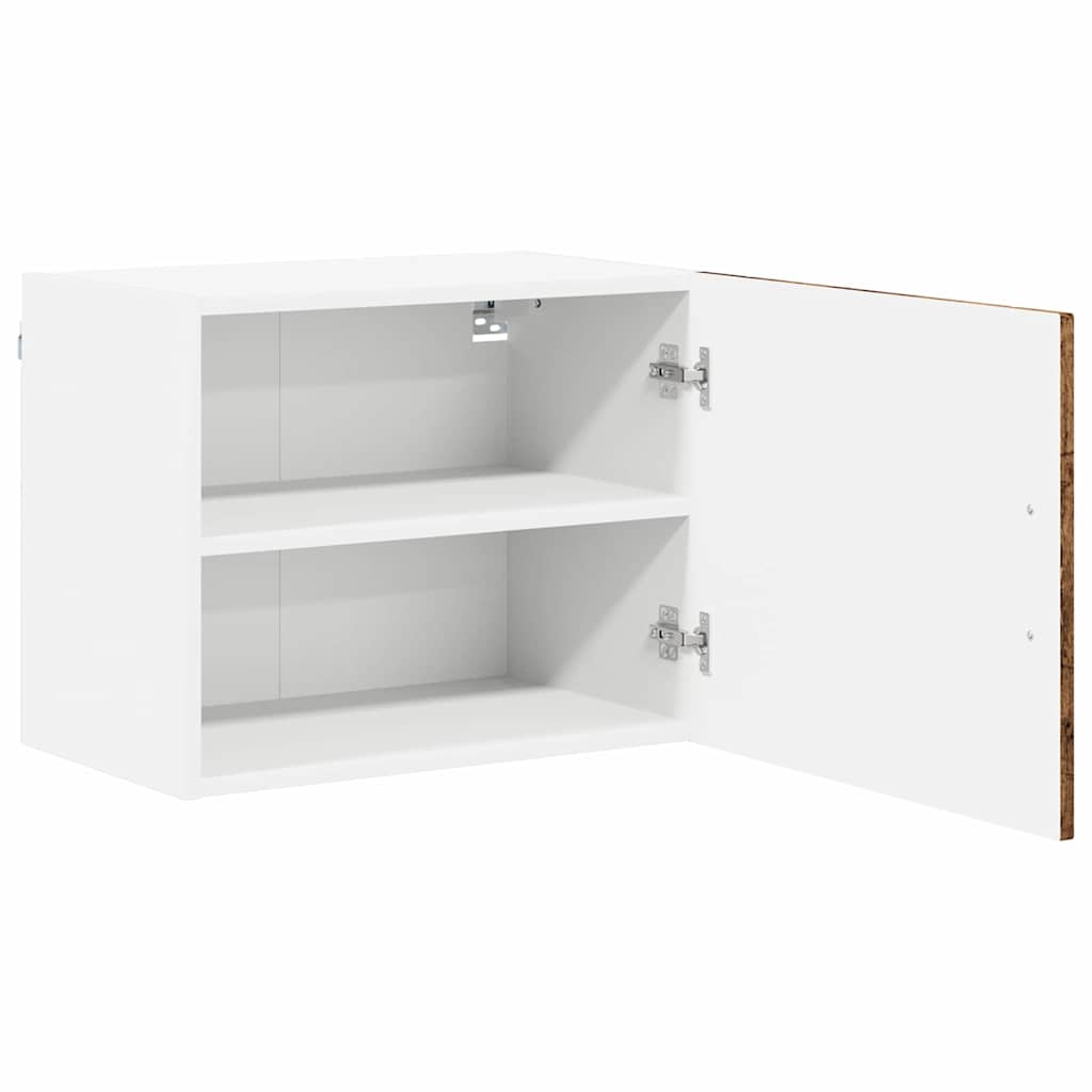 Fali Szekrény LUCCA Antik Fa 50 x 31 x 40 cm Szerelt Fa