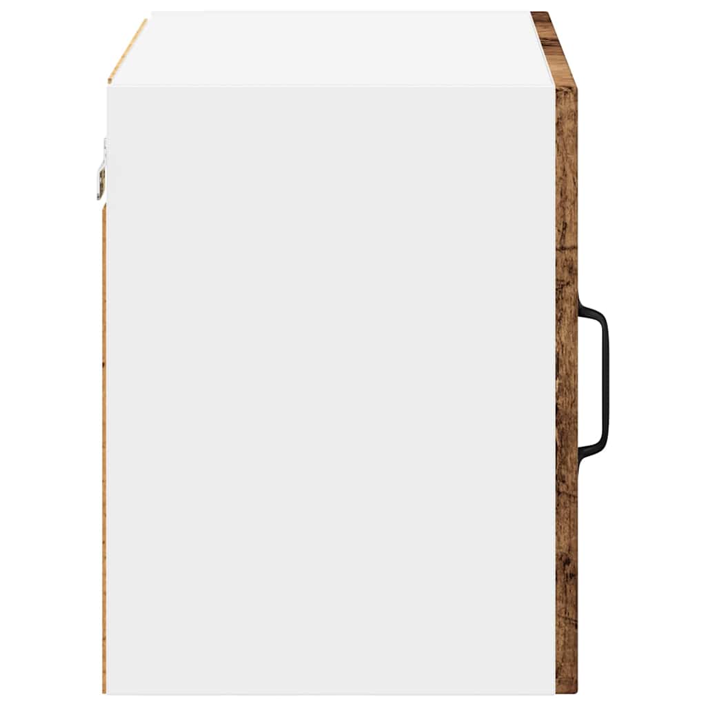 Fali Szekrény LUCCA Antik Fa 50 x 31 x 40 cm Szerelt Fa