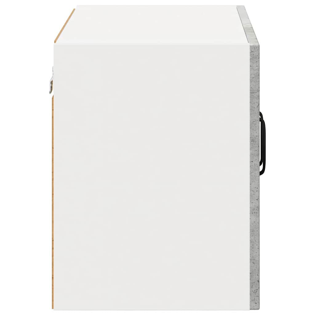 Fali Szekrény LUCCA Betonszürke 60 x 31 x 40 cm Szerelt Fa