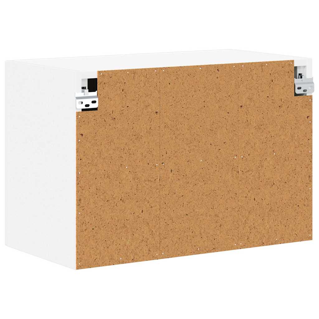 Fali Szekrény LUCCA 2 pcs Magasfényű Fehér 60 x 31 x 40 cm