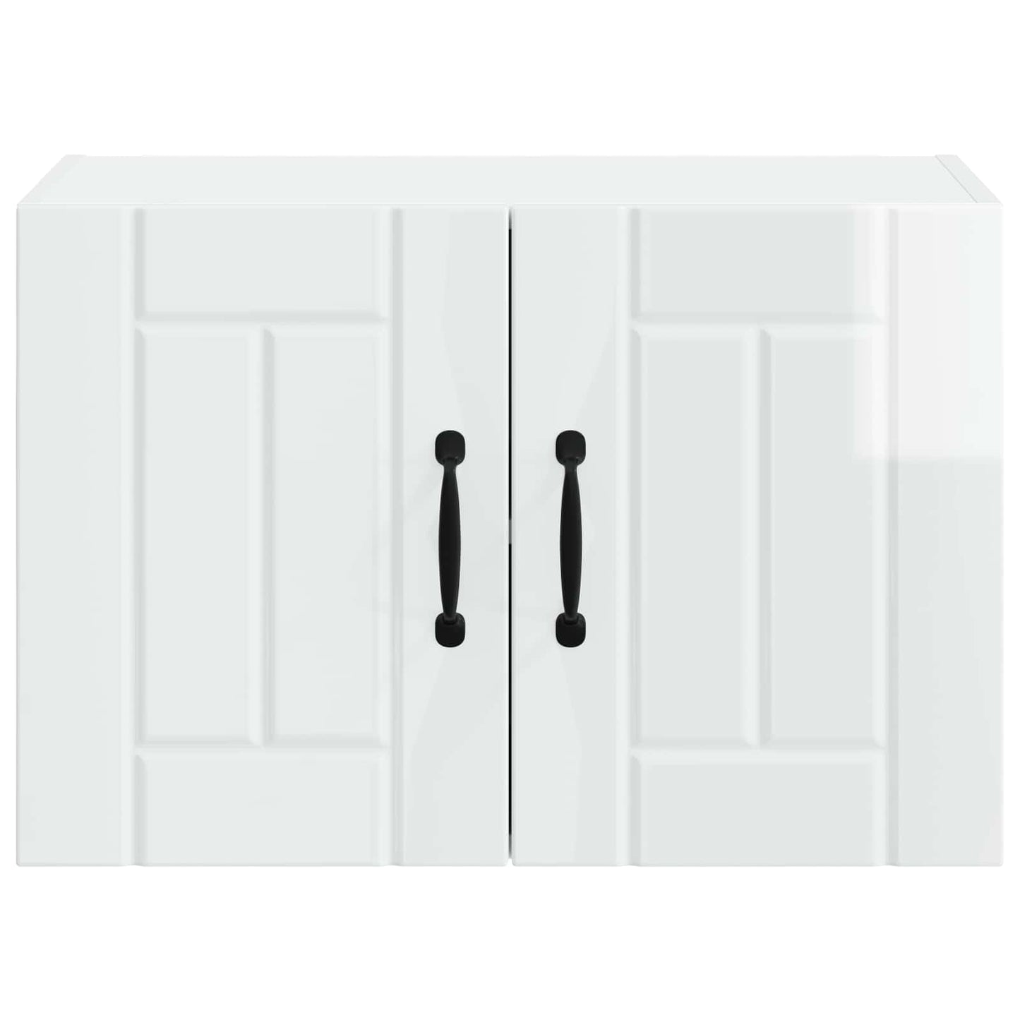 Fali Szekrény LUCCA 2 pcs Magasfényű Fehér 60 x 31 x 40 cm