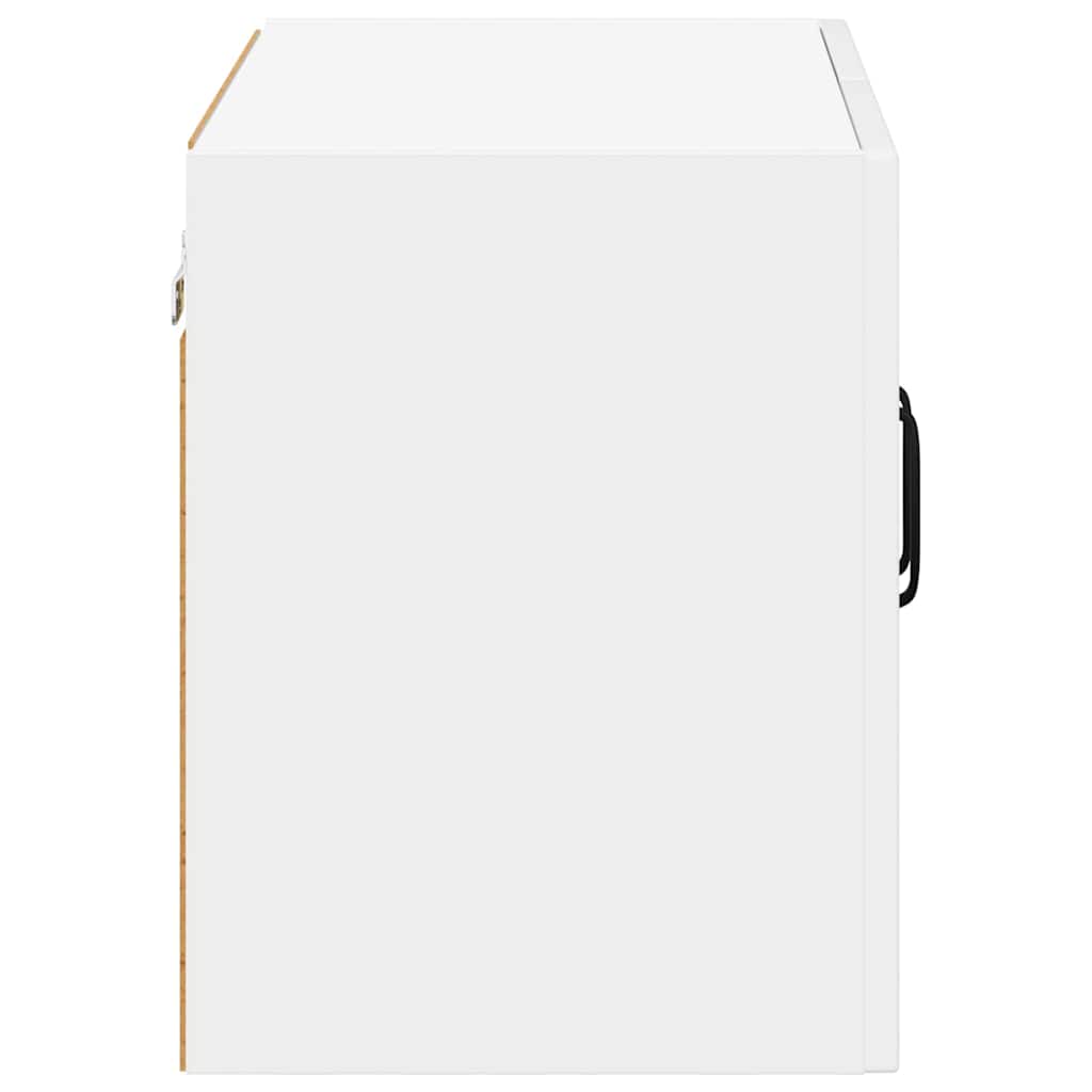 Fali Szekrény LUCCA 2 pcs Magasfényű Fehér 60 x 31 x 40 cm