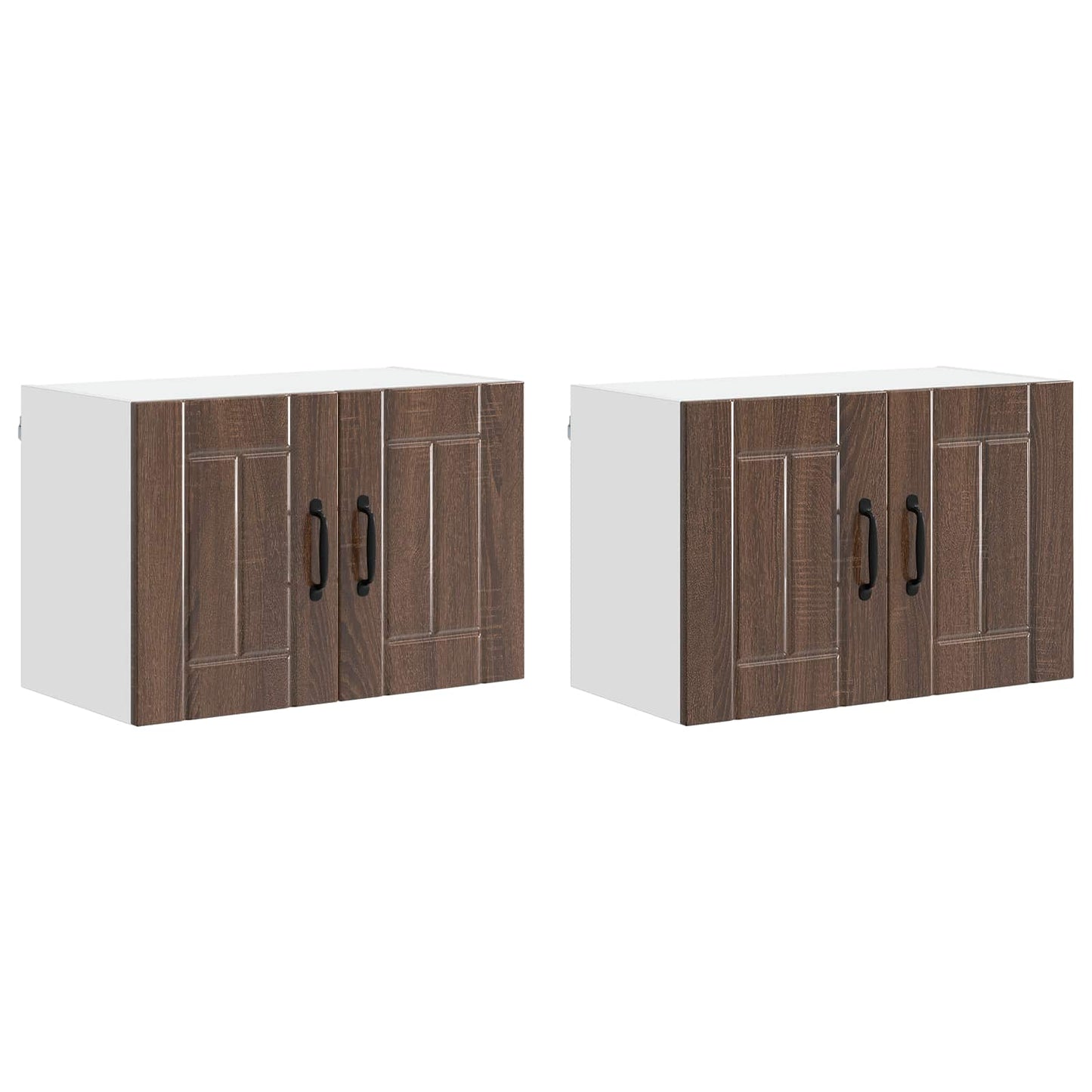 Fali Szekrény LUCCA 2 pcs Barna Tölgy 60 x 31 x 40 cm