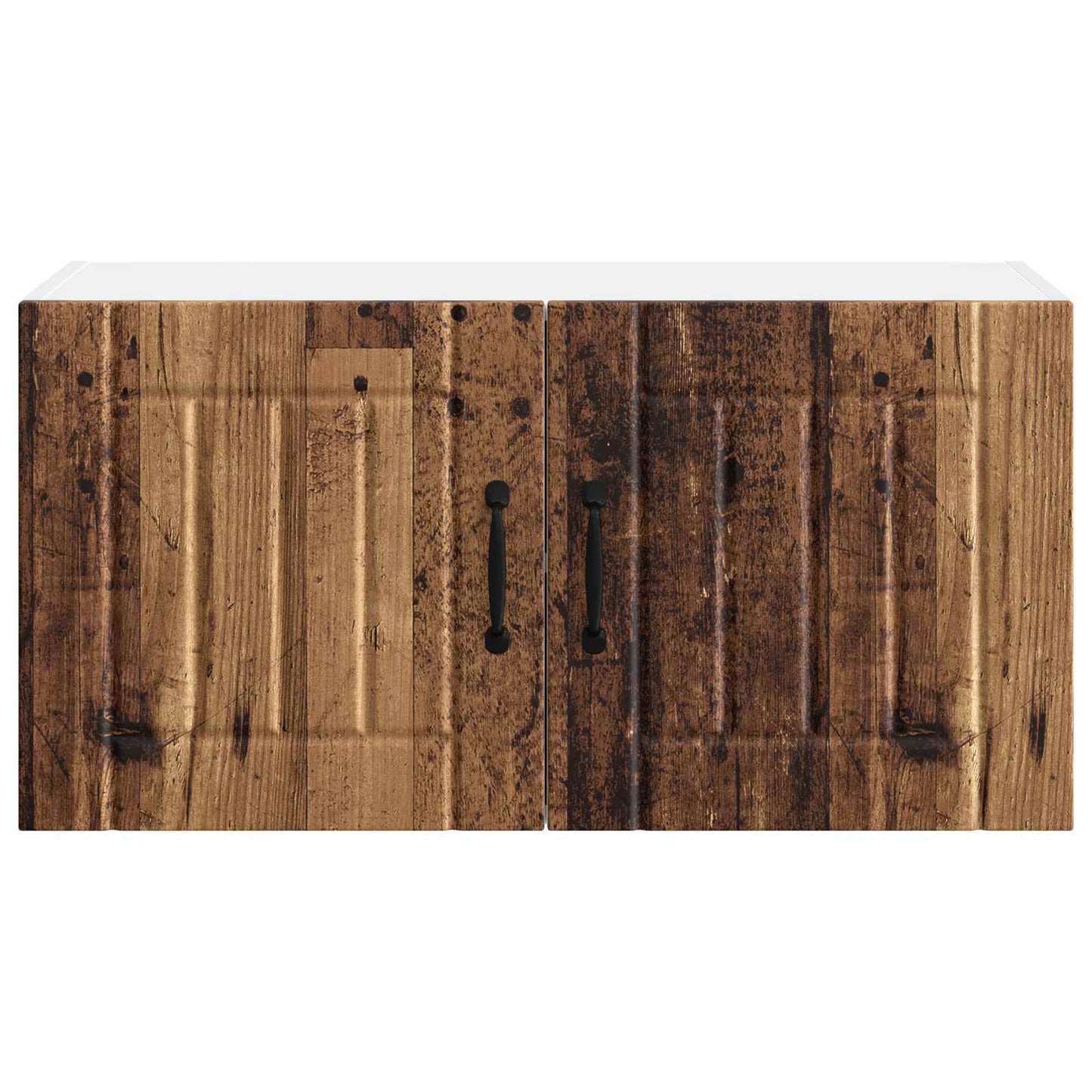 Fali Szekrény LUCCA Antik Fa 80 x 31 x 40 cm Szerelt Fa
