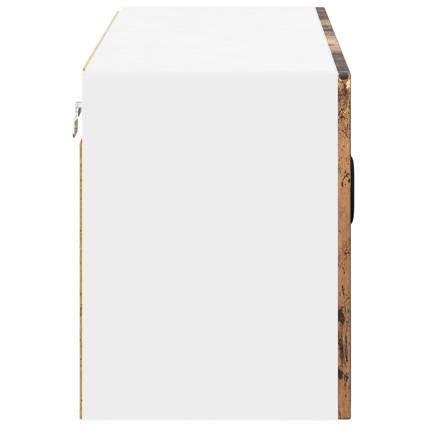 Fali Szekrény LUCCA Antik Fa 80 x 31 x 40 cm Szerelt Fa