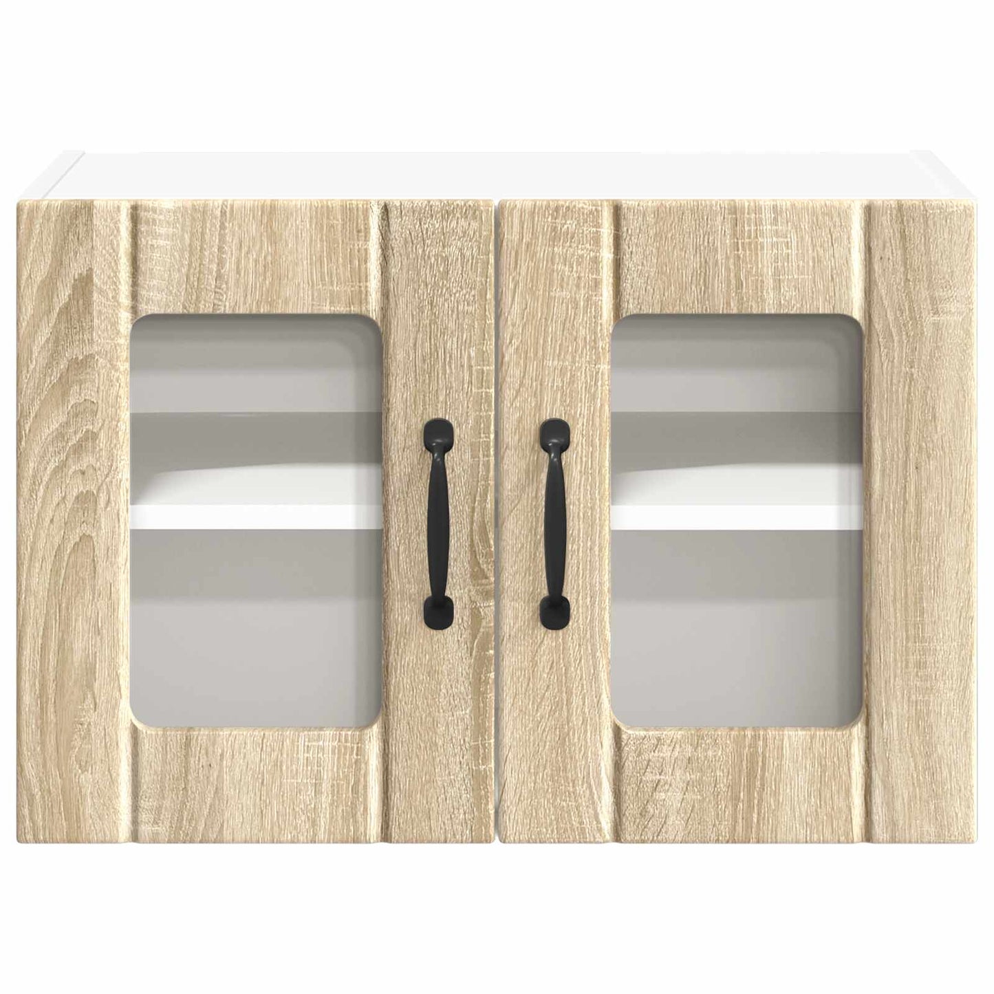 Fali üveges szekrény LUCCA 2 pcs Sonoma Tölgy 60 x 31 x 40 cm