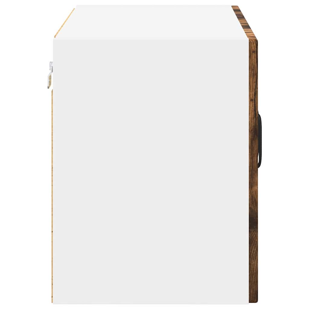 Fali üveges szekrény LUCCA 2 pcs Füstös Tölgy 60 x 31 x 40 cm