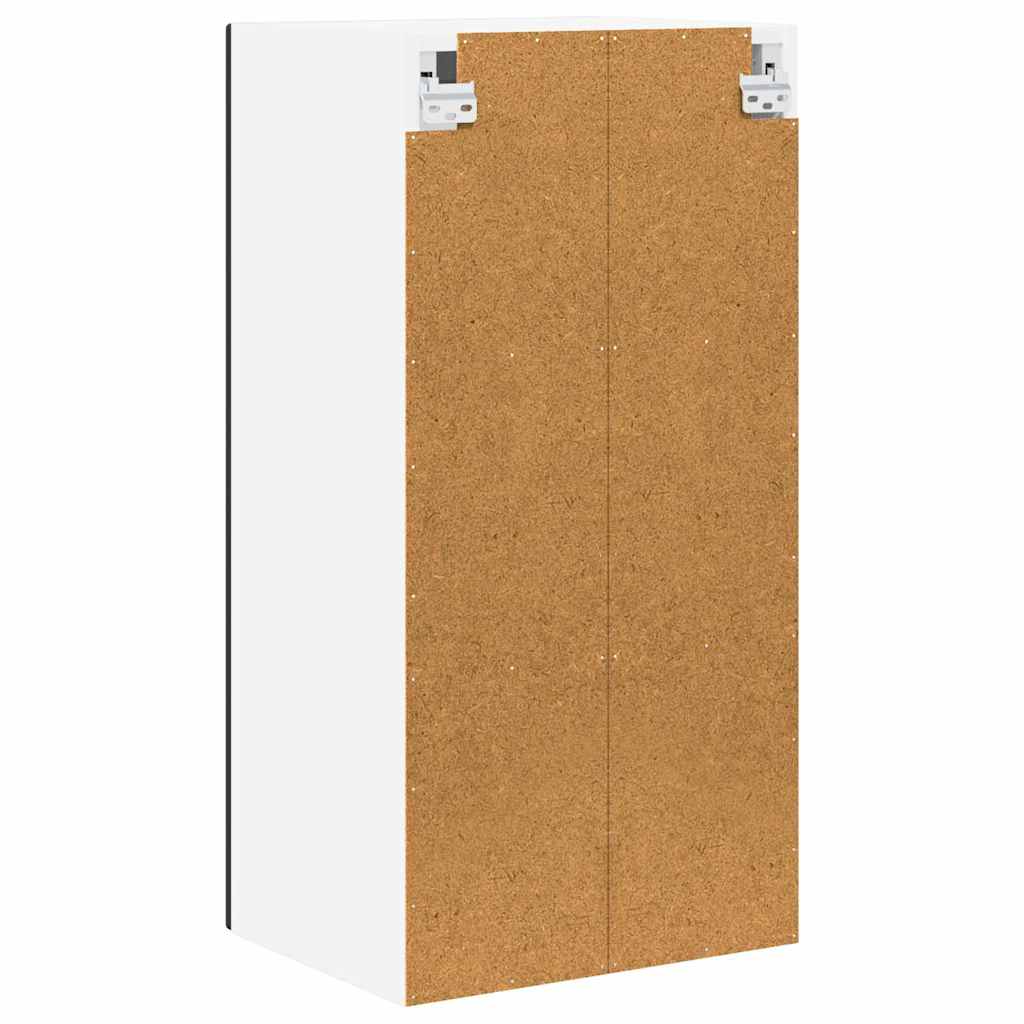 Fali üveges szekrény LUCCA 2 pcs Fekete 40 x 31 x 80 cm