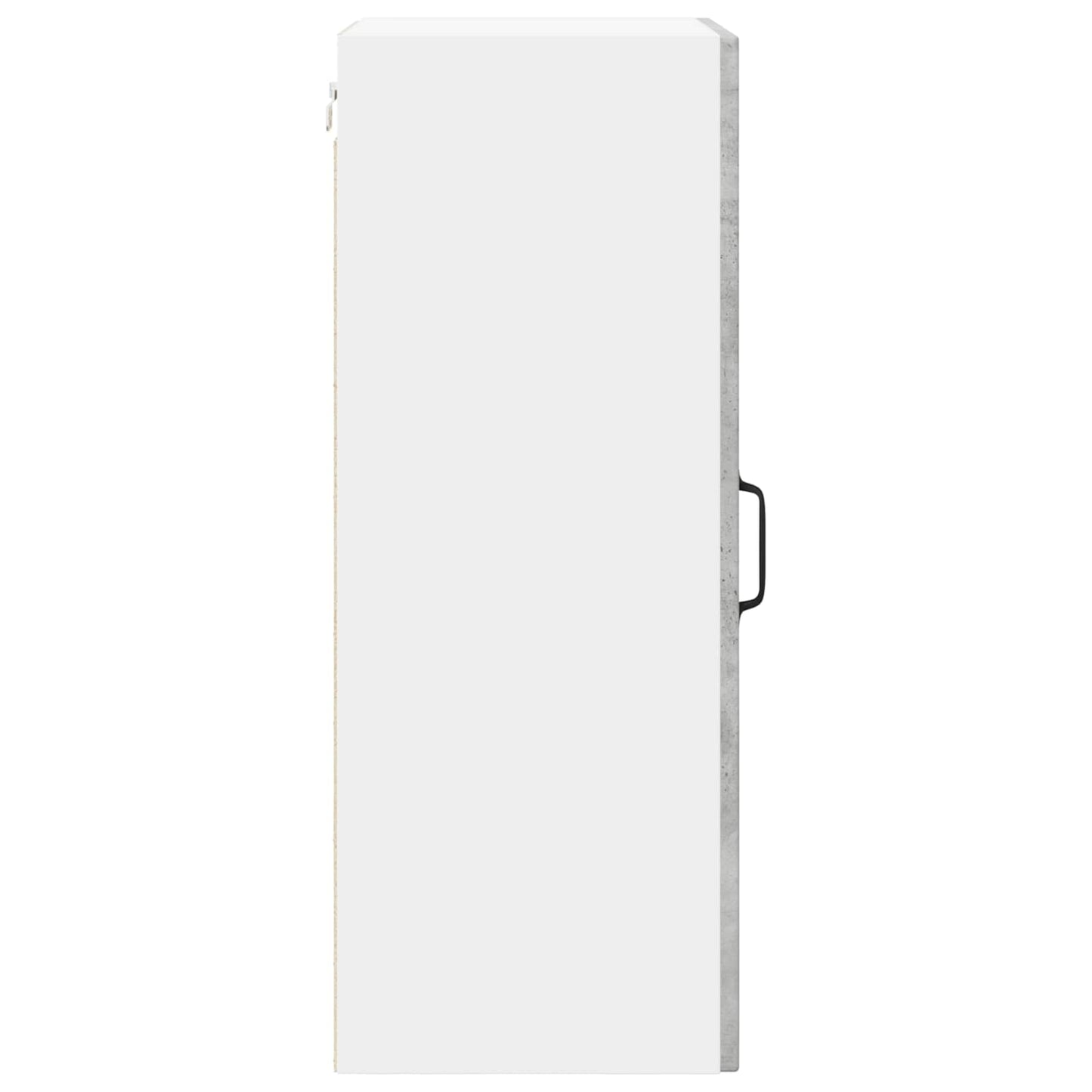 Fali üveges szekrény LUCCA 2 pcs Betonszürke 40 x 31 x 80 cm