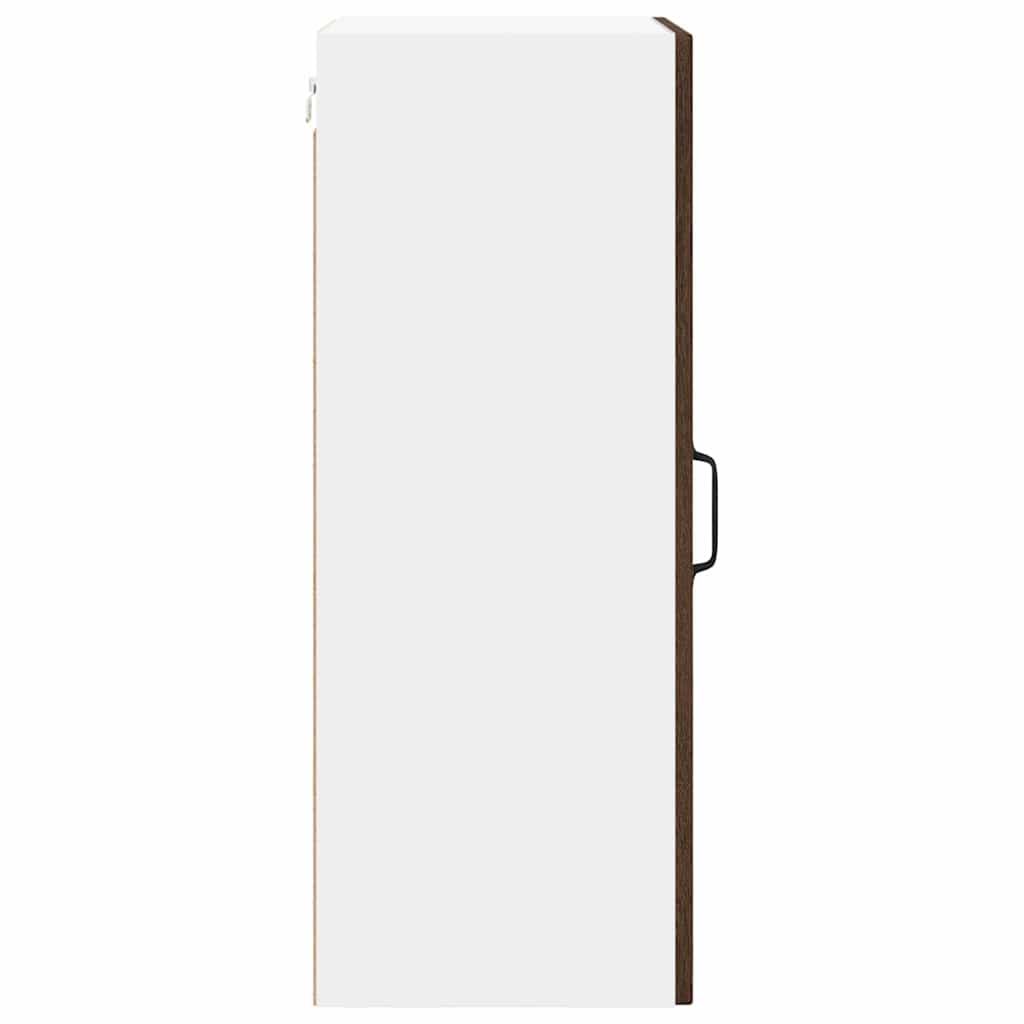 Fali üveges szekrény LUCCA 2 pcs Barna Tölgy 40 x 31 x 80 cm