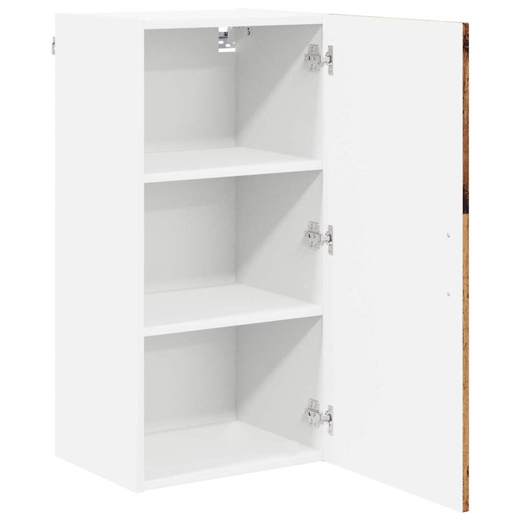 Fali Szekrény LUCCA Antik Fa 40 x 31 x 80 cm Szerelt Fa