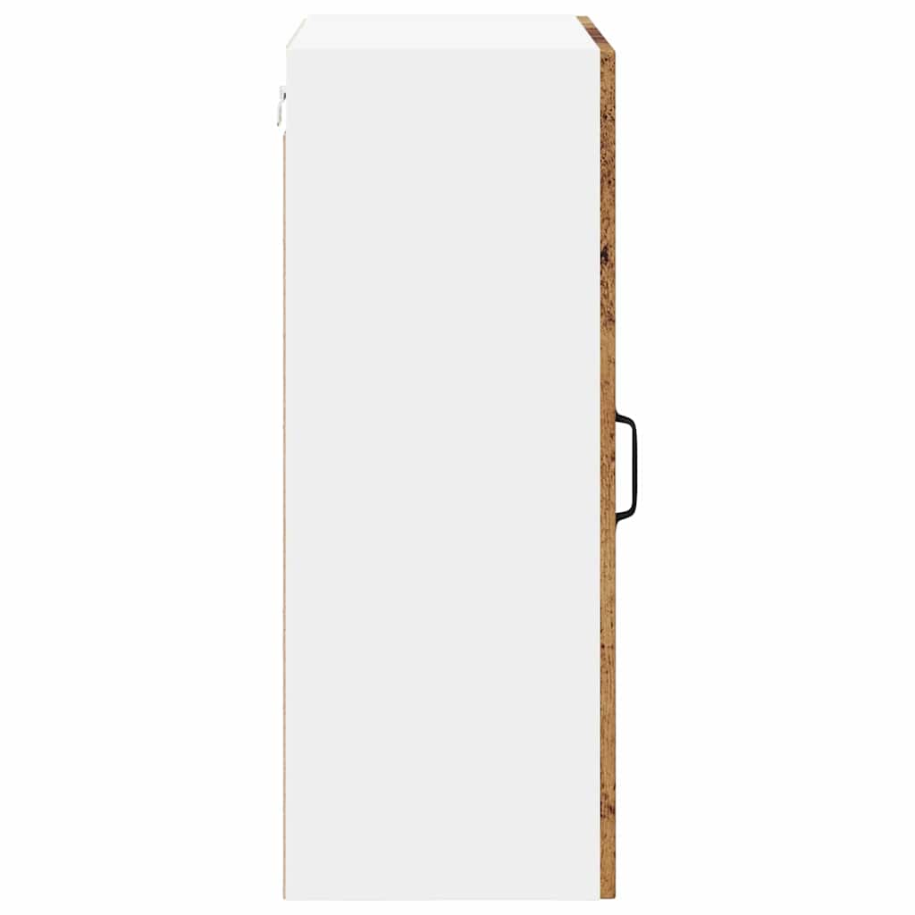 Fali Szekrény LUCCA Antik Fa 50 x 31 x 80 cm Szerelt Fa