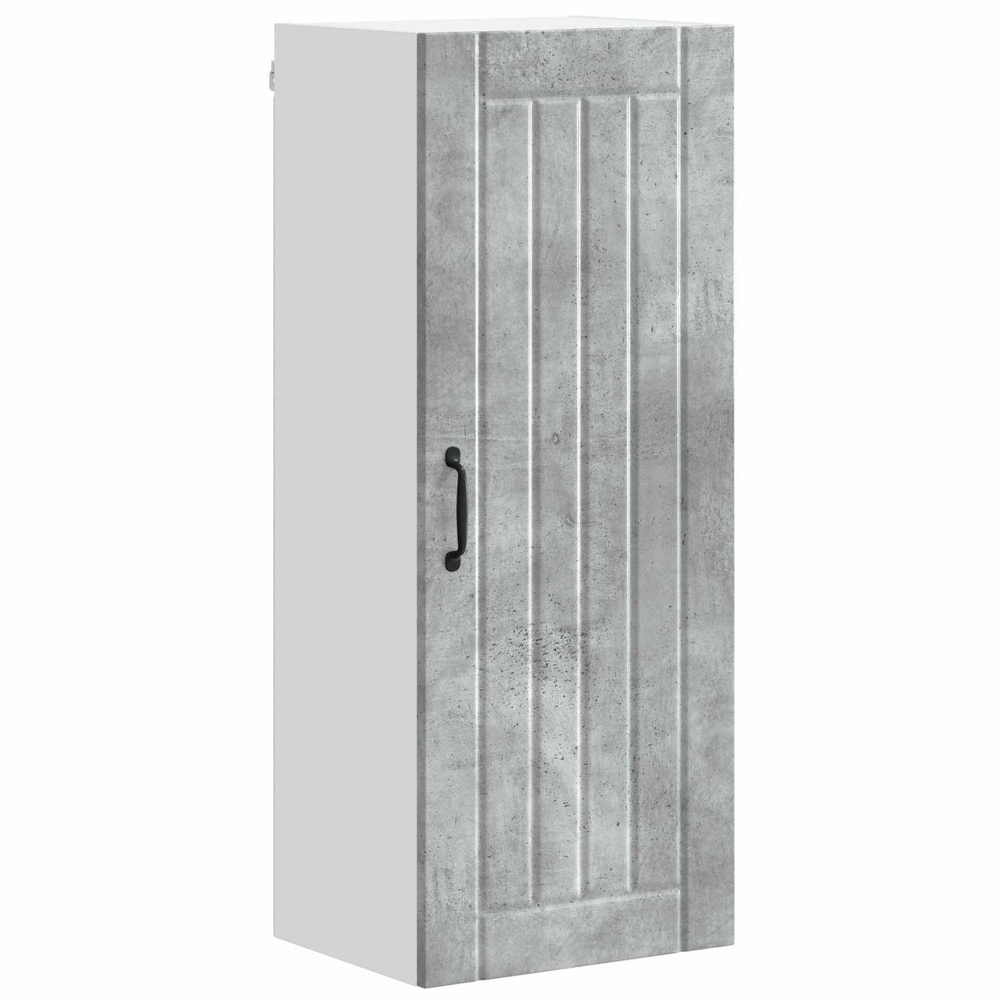 Fali Szekrény LUCCA Betonszürke 40 x 31 x 100 cm Szerelt Fa