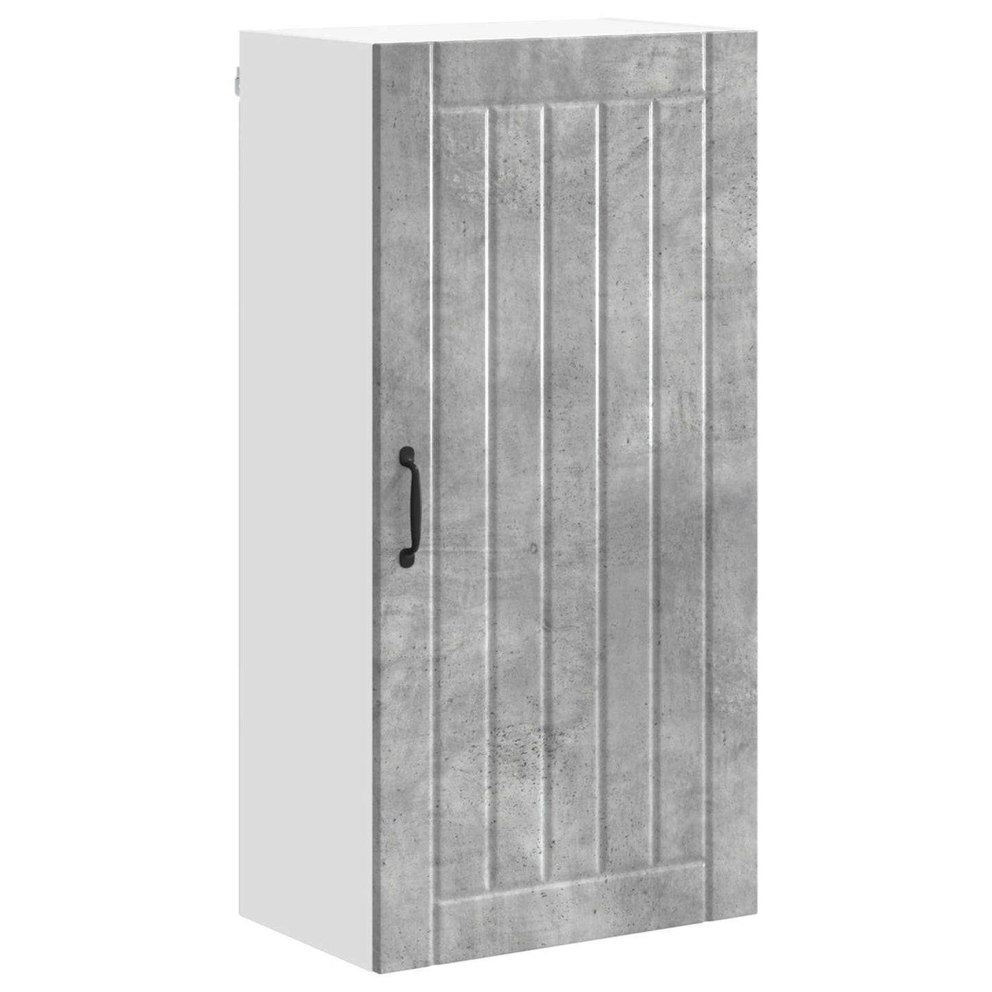 Fali Szekrény LUCCA Betonszürke 50 x 31 x 100 cm Szerelt Fa