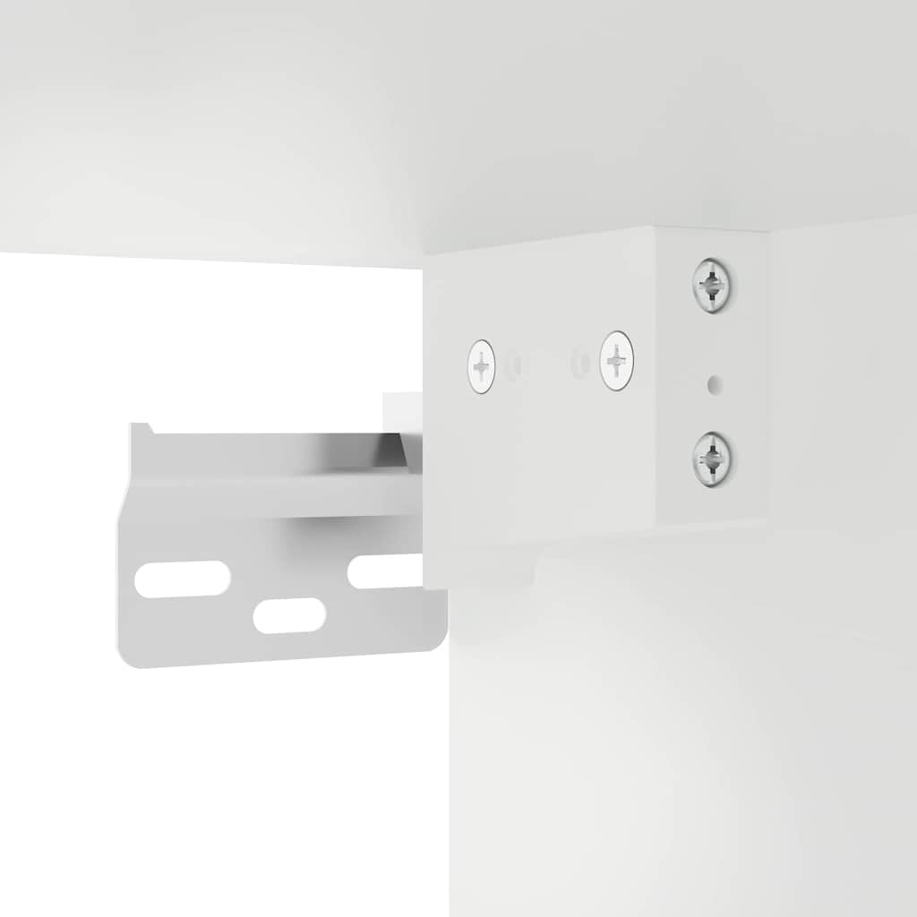 Fali Szekrény LUCCA Fekete 60 x 31 x 100 cm Szerelt Fa