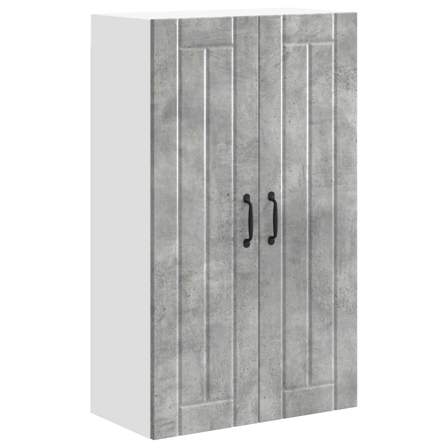 Fali Szekrény LUCCA Betonszürke 60 x 31 x 100 cm Szerelt Fa