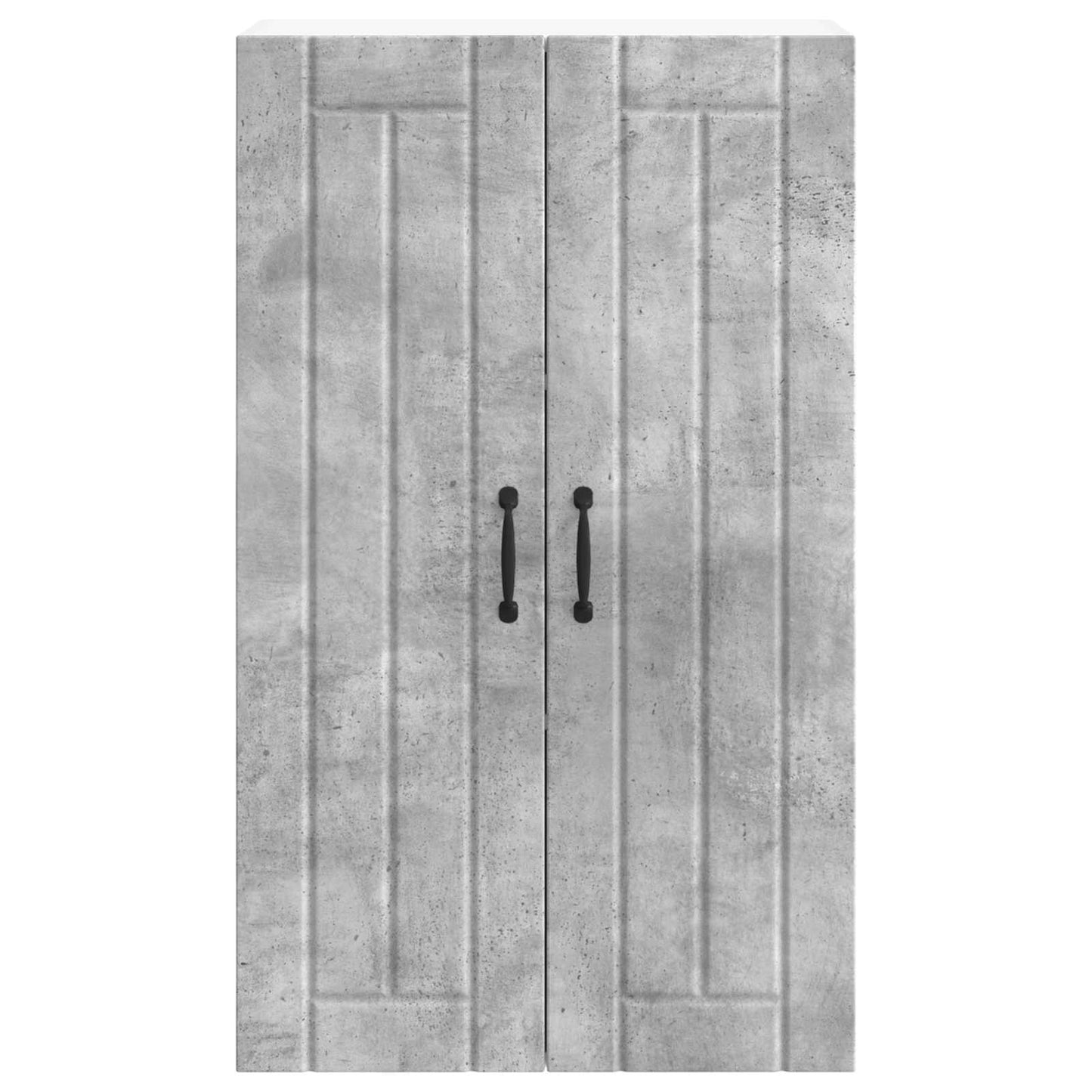 Fali Szekrény LUCCA Betonszürke 60 x 31 x 100 cm Szerelt Fa