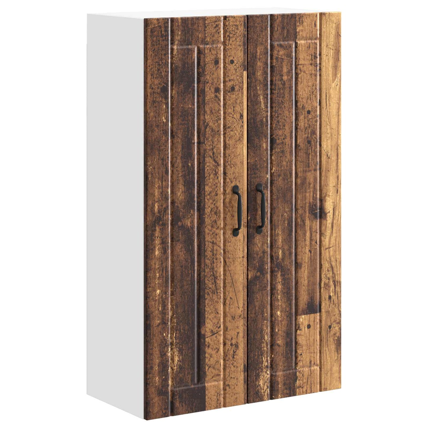 Fali Szekrény LUCCA Antik Fa 60 x 31 x 100 cm Szerelt Fa