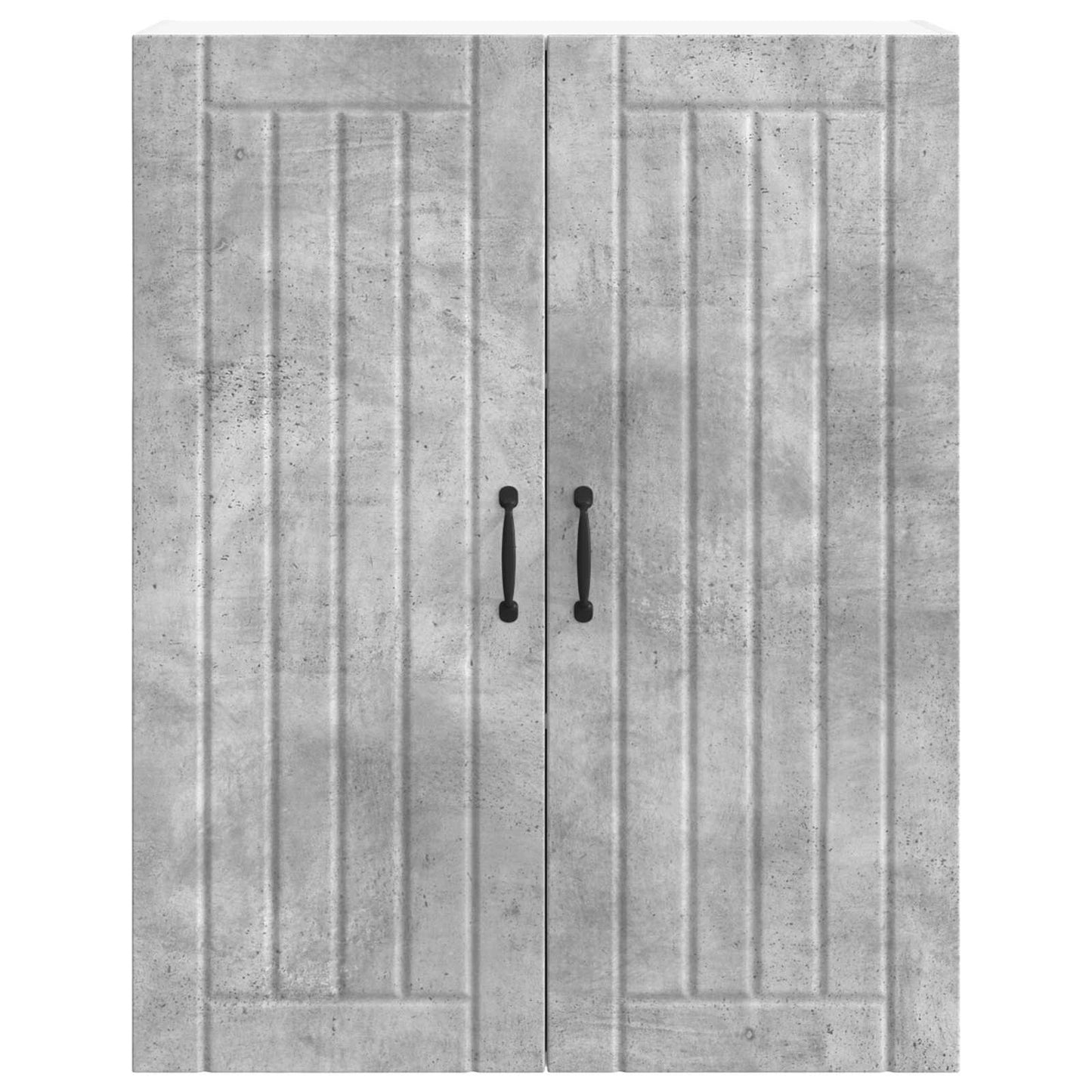 Fali Szekrény LUCCA Betonszürke 80 x 31 x 100 cm Szerelt Fa