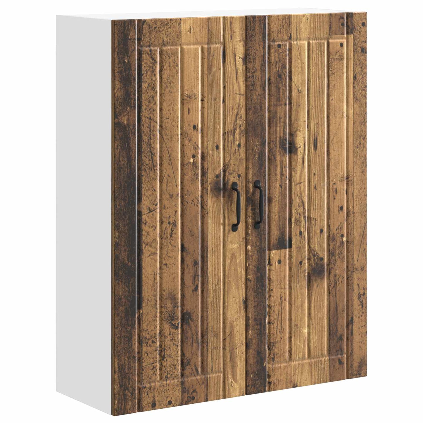 Fali Szekrény LUCCA Antik Fa 80 x 31 x 100 cm Szerelt Fa